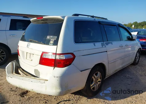 2007 Honda Odyssey Exl z USA, uszkodzony, nr VIN 5FNRL38707B072796
